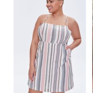 Forever 21 plus striped dress